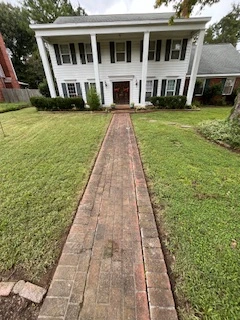Professional hardscaping project